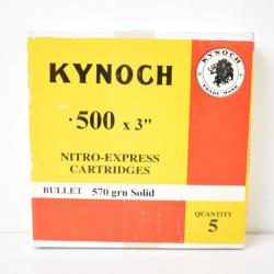 1 Boite de Balles Kynoch 500 x 3" Nitro Express