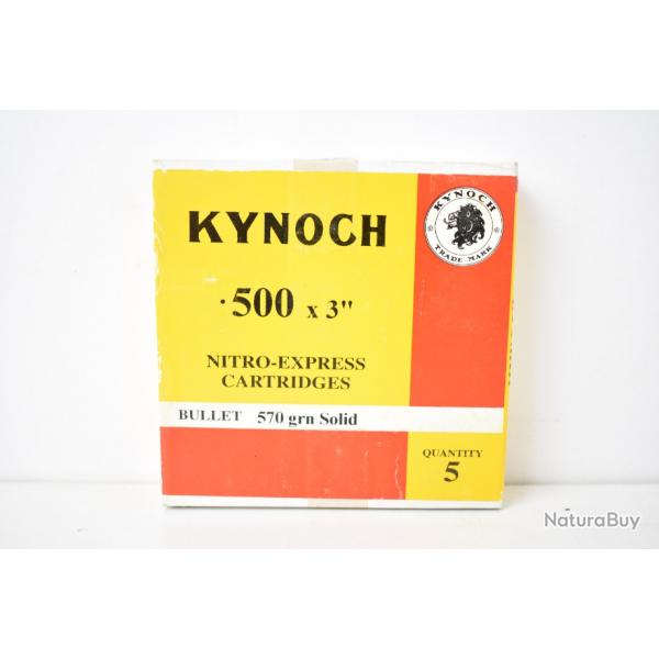 1 Boite de Balles Kynoch 500 x 3" Nitro Express