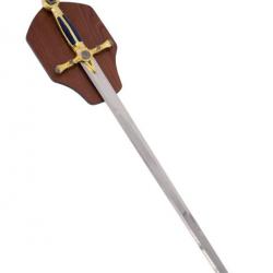 Amont Épée 14023A Modèle d'épée maçonnique. Avec support