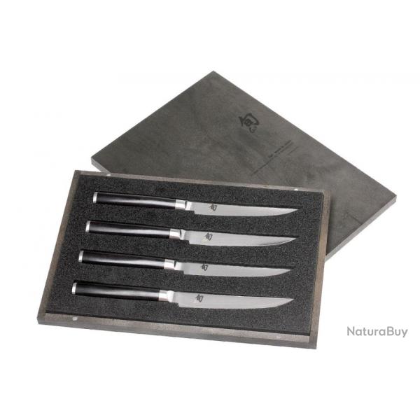 Kai DMS-400 Shun Classic Set de couteaux  steack de table Damas