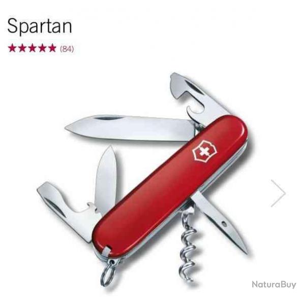 Victorinox 1.3603 Spartan Rouge 12 fonctions