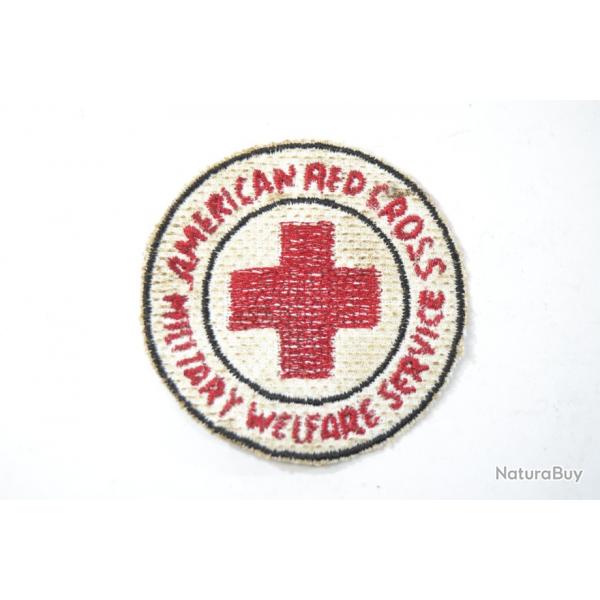 Copie patch US USA WW2 AMERICAN RED CROSS MILITARY WELFARE SERVICE