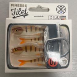 !! LEURRE LMAB FINESSE FILET 7cm COL PERCH