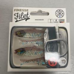 !! LEURRE LMAB FINESSE FILET 7cm COL GALAXY