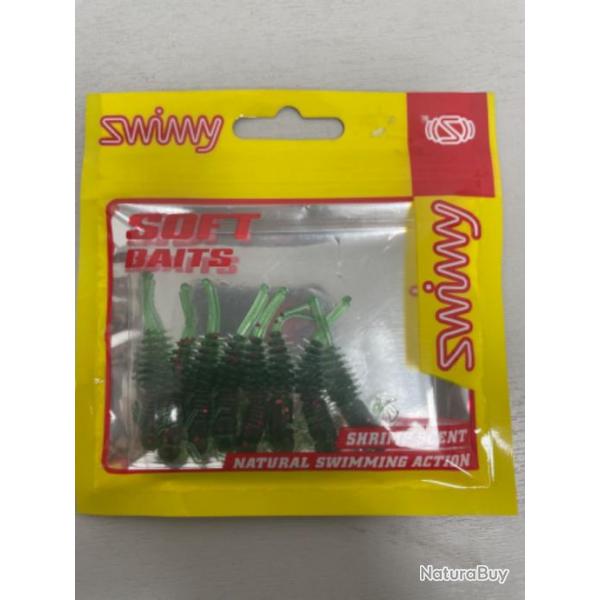 !! LEURRE SWIMY LARVA 40mm E42