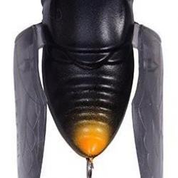Leurre Megabass Tiny Siglett 30F - 2.8G INSECT MAT BLACK