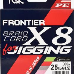 Tresse Ygk Frontier Braid Cord D740 X8 Jigging 200M 2PE