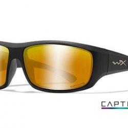 Lunette Wiley X Omega Polarisante Captivate Bronze Mirror / Matte Black Frame