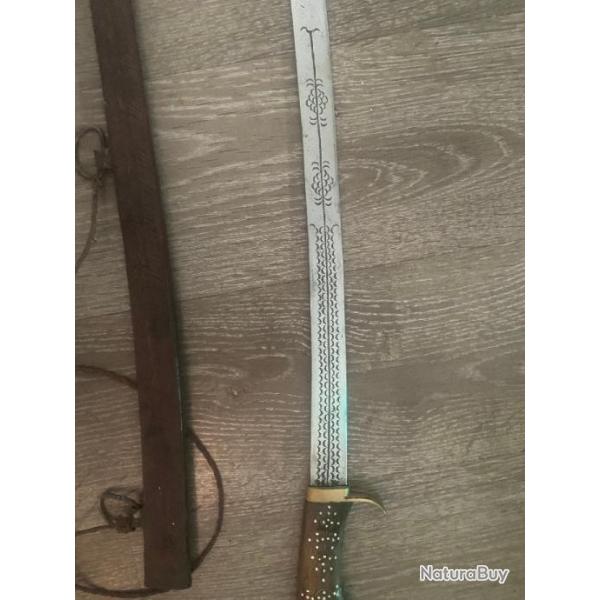 Sabre type orientale ancien  identifier