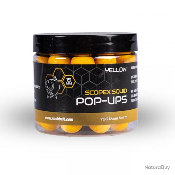 Pop Up NASH Scopex Squid 12mm 75g Yellow