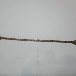 lance deux pointes origine Congo époque coloniale 57 cm