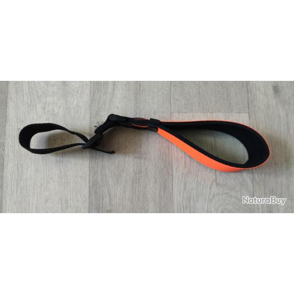 Dragonne de chasse ORANGE en noprne ! MADE IN USA par OP/TECH USA