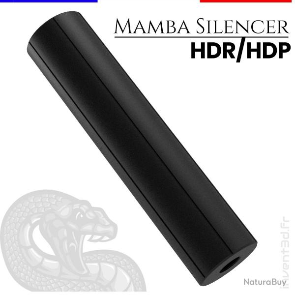 Mamba HDR-HDP Modrateur de son pour Canon M15x1 Invent3D - Airsoft Silencieux