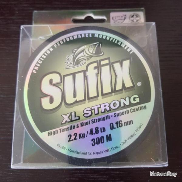 Nylon Sufix XL STRONG 0.16mm 300M