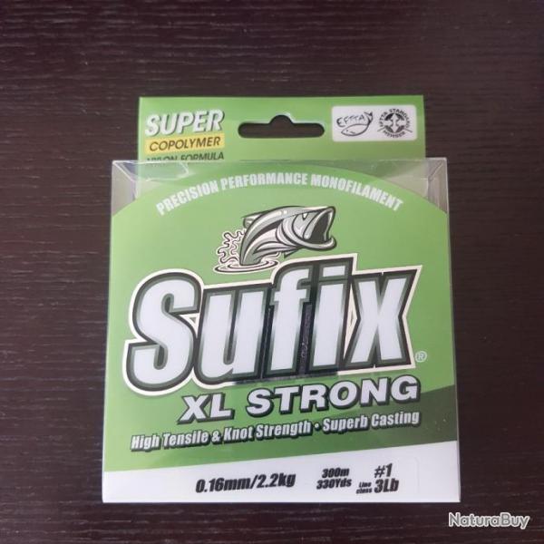 Nylon Sufix XL STRONG 0.16mm 300M X1