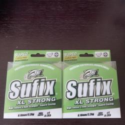 Nylon Sufix XL STRONG 0.16mm 300M X2 super copolymer