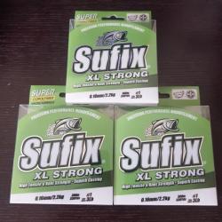 Nylon Sufix XL STRONG 0.16mm 300M X3 super copolymer