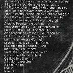 programme commun de gouvernement du parti communiste et du parti socialiste 27 juin 1972 g.marchais