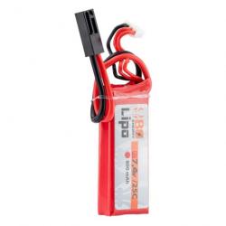 1 stick batterie Lipo 2S 7.4V 25C - 800 mAh