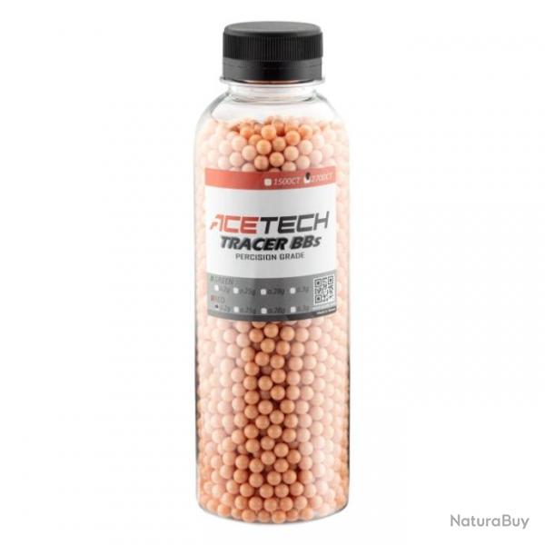 Billes Acetech Tracer vertes - 0.25 g / 5000