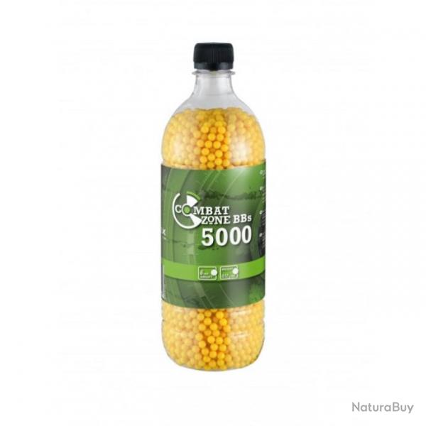 Billes en bouteille Combat zone - Jaune / 0.12 g / 5000 bbs