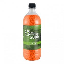 Billes en bouteille Combat zone - Orange / 0.12 g / 5000 bbs