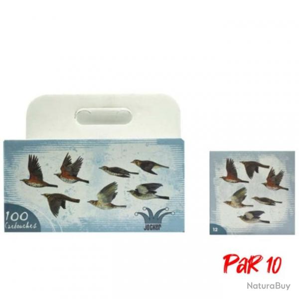 Bote de 100 Cartouches Jocker Super Grand Passage 30 BJ Par 10 12 70