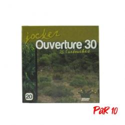 Boîte de 25 Cartouches Jocker Ouverture  BG - Cal. 20/70/16 - 4 / Par 10 / 30 gr