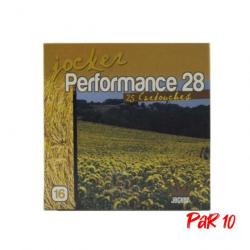 Boîte de 25 Cartouches Jocker Performance 28 BJ Par 10 16 67