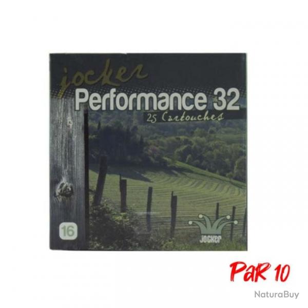 Bote de 25 Cartouches Performance 32 BJ Par 10 16 67