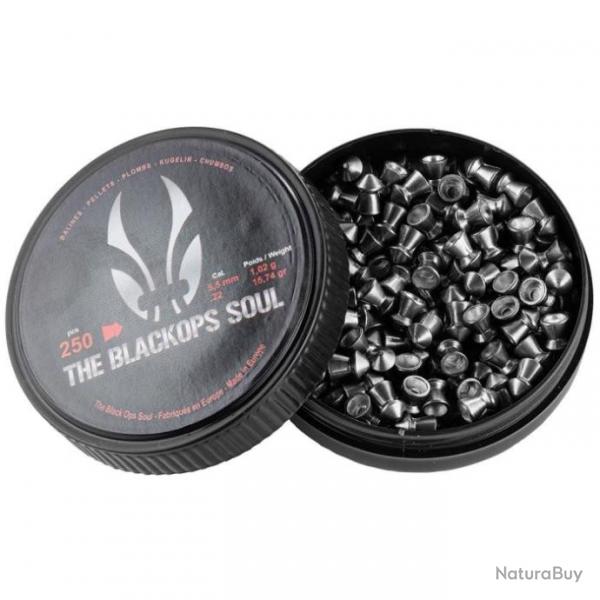 Boite de plombs Black Ops Soul  Tte pointue - Par 1 / 5.5