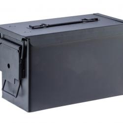 Caisse à Munitions FOT Métal - Noir / 33x18x23 cm