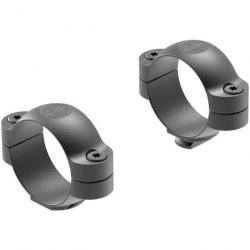 Colliers Leupold STD 30mm - Argent / Haut