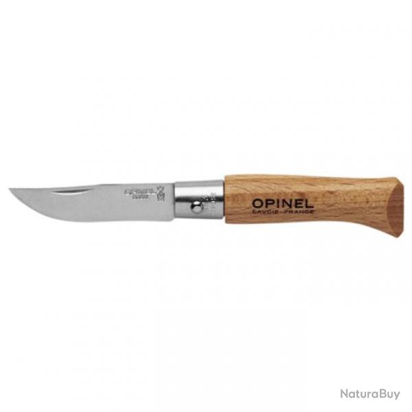 Couteau de poche Opinel Tradition Inox - N3 / 9,5 cm