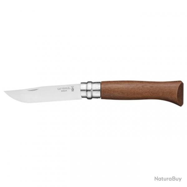 Couteau de poche Opinel Tradition Lx Inox - N8 / 19,5 cm / Noyer