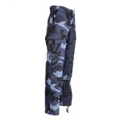 Pantalon Percussion BDU - Camo/Bleu / 36