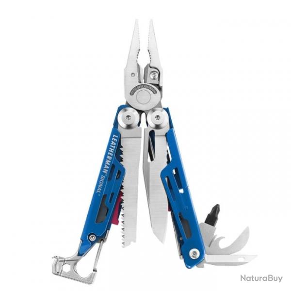 Pince multifonctions Leatherman Signal - Bleu