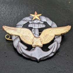 On pins pin's pucelle insigne brevet militaire Pilote aeronavale rafale drago marine nationale Tres