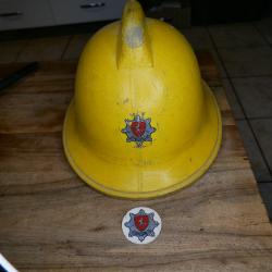 Casque de pompier Anglais de 1986