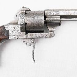 Revolver Eugène Lefaucheux 7 mm DA - double action.