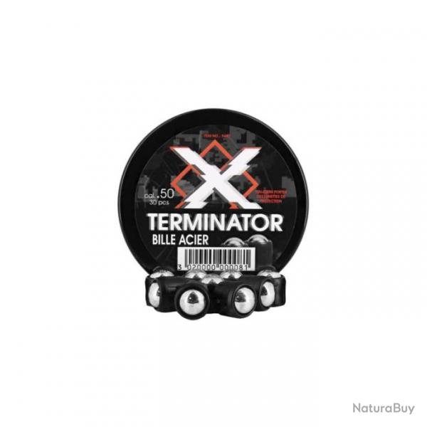 30 Balles acier X-Terminator pour HDR50 - Calibre 50