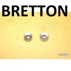 2 écrous de devant de fusil BABY BRETTON SPRINT BRETTON FAIR PLAY - VENDU PAR JEPERCUTE (s7k15)