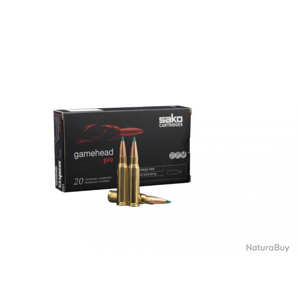 BALLES SAKO , GAMEHEAD PRO TSP 165GR , CALIBRE: 308W.