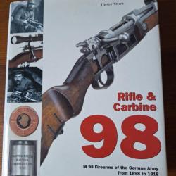 Livre neuf Mauser M98 Rifle & Carbine 1898 à 1918
