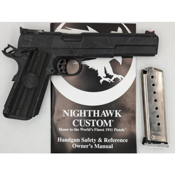 PISTOLET NIGHTHAWK CUSTOM 1911 HEINIE LONGSLIDE 6 pouces 45 ACP CERAKOTE