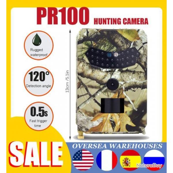 PR100 Camra de chasse 12mp, pige  photos, Vision nocturne