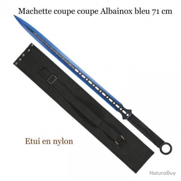 Machette coupe coupe  bleu 71 cm