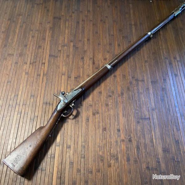 FUSIL 1822 T bis MANUFACTURE ROYAL DE TULLE MONOMATRICULE EXCELLENT TAT AVEC BAONNETTE