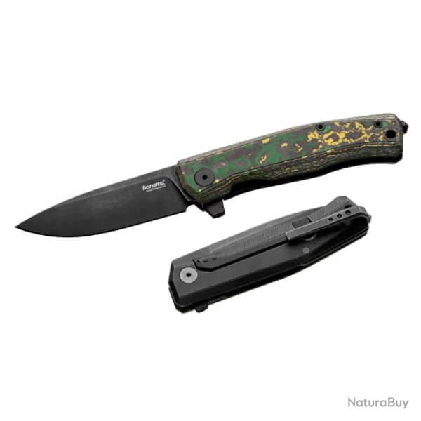 MT01.MCTS Couteau pliant Lionsteel "Myto" carbone Toxic stone