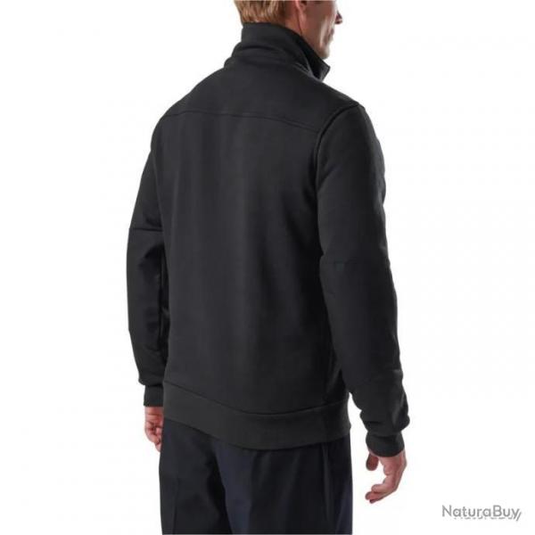 Chemise JOB SHIRT 1 4 ZIP 2.0 5.11 Tactical Noir